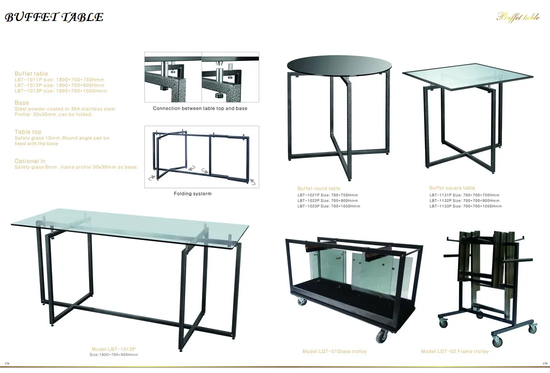 BUFFET TABLE 178-179