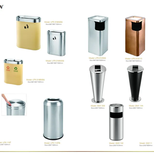 RUBBISH BIN 250-251