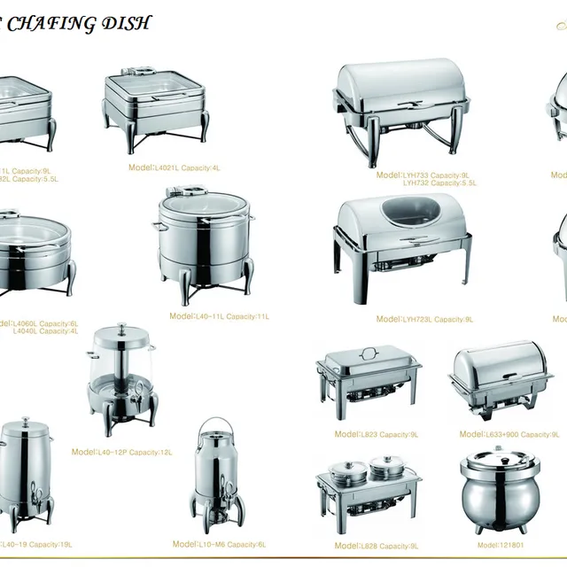 HYDRAULIC CHAFING DISH 182-183